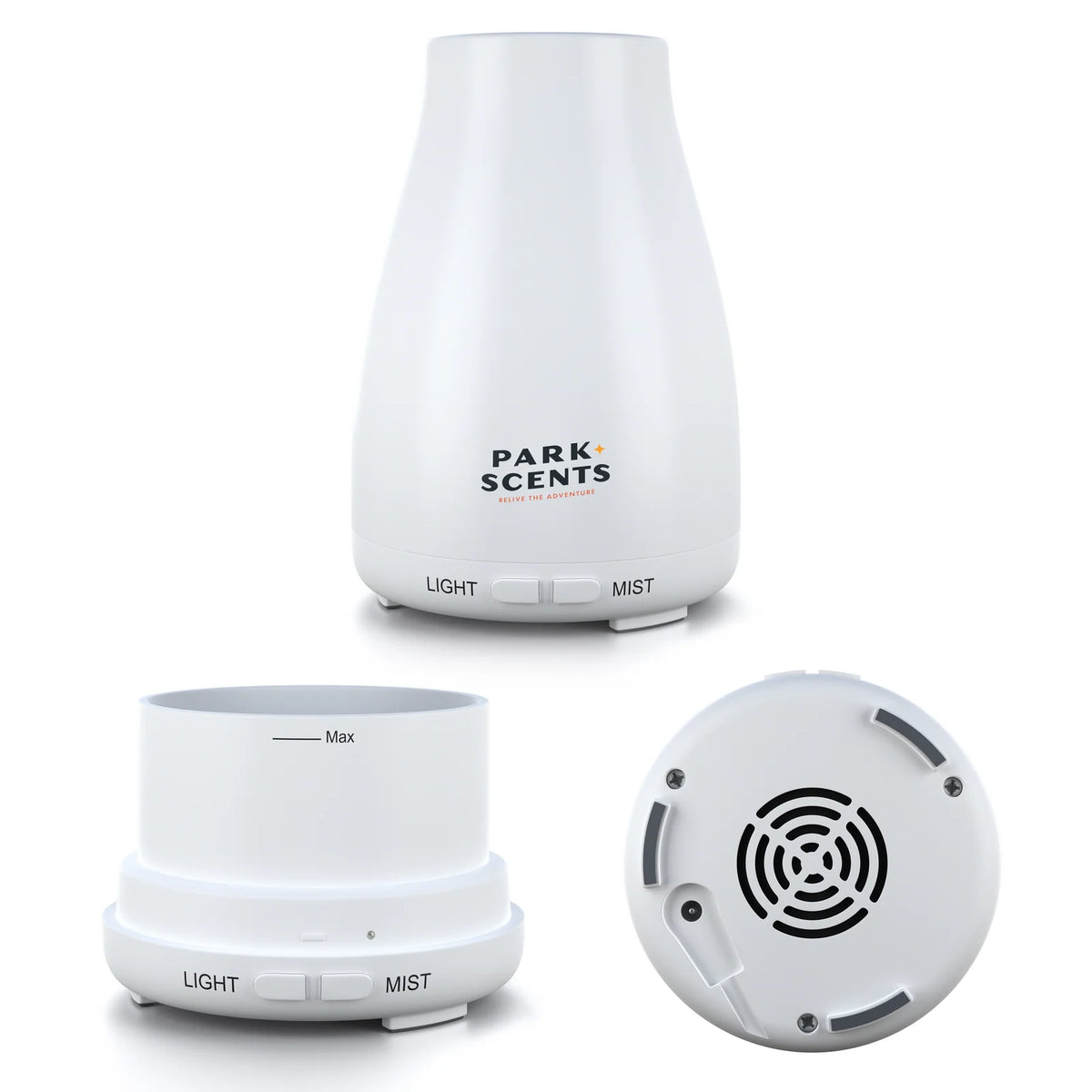 Fragrance Oil Diffuser with Adjustable Mist and Automatic Shutoff for Bedroom and Office Ambiance