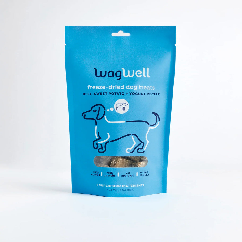 Freeze-Dried Dog Treats in a Beef, Sweet Potato and Yogurt Recipe, 1-pack