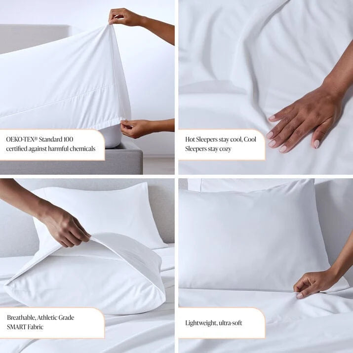 French Blue Pillowcase Set