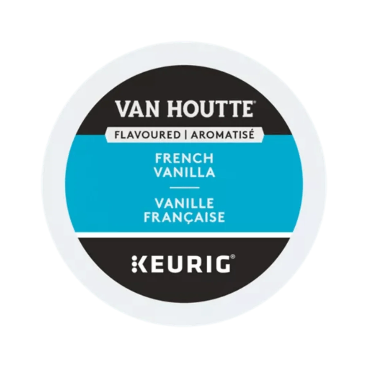 French Vanilla Coffee K-Cup Pods, Light Roast in a 24-Count Box