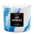 Fresh 3-Wick Scented Candle with Cool Waters, Bergamot and Cedar Notes for Large Open Rooms