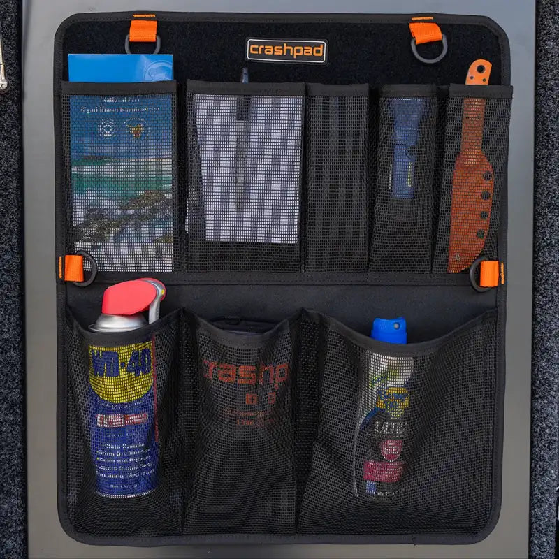 Fridge-Side Storage Organizer Bag for Camping Kitchens, Australian Made in Medium or Large