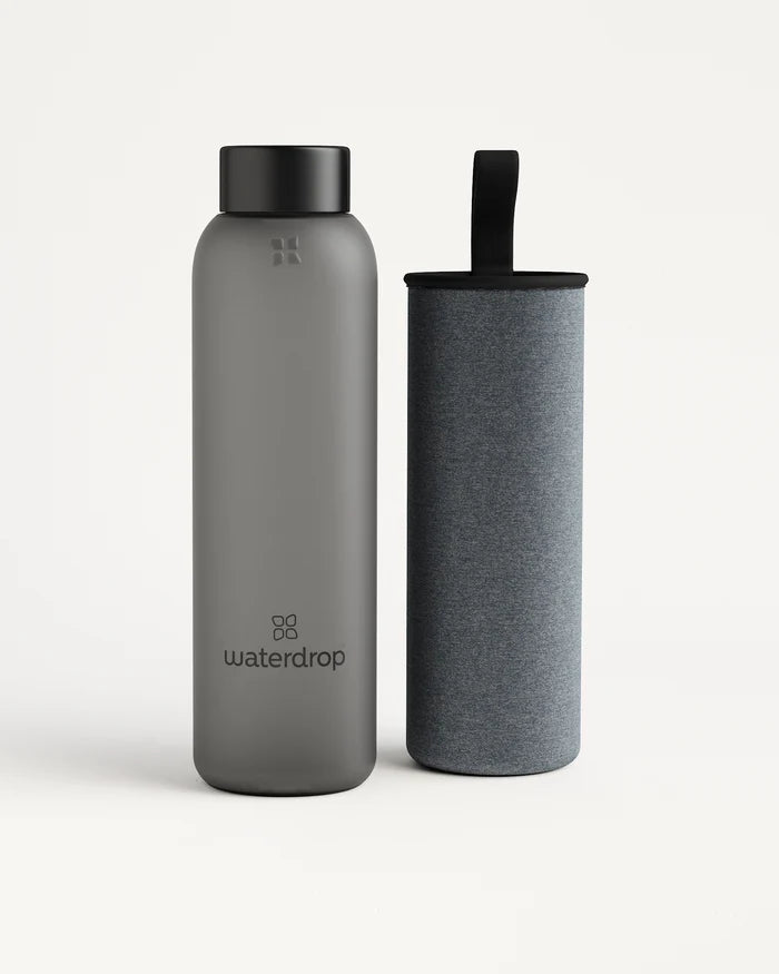 Frosted Borosilicate Glass Water Bottle
