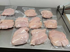 Frozen Chicken Breast in a 40 lb Case, Vacuum Packed in Two-Count Packs and Sourced in the United States