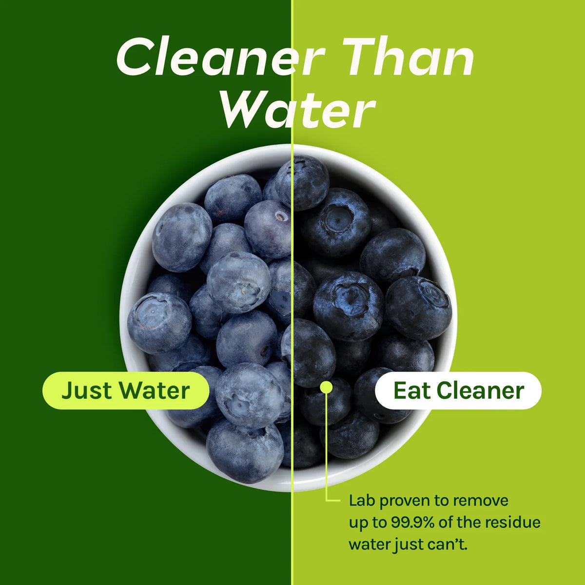 Fruit and Vegetable Wash Spray, 12 oz Bottle with Two Bonus Refills for Fresh Produce Cleaning