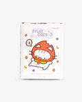 Fruit Cat Collectible Plush Blind Box, 15 cm Display Doll