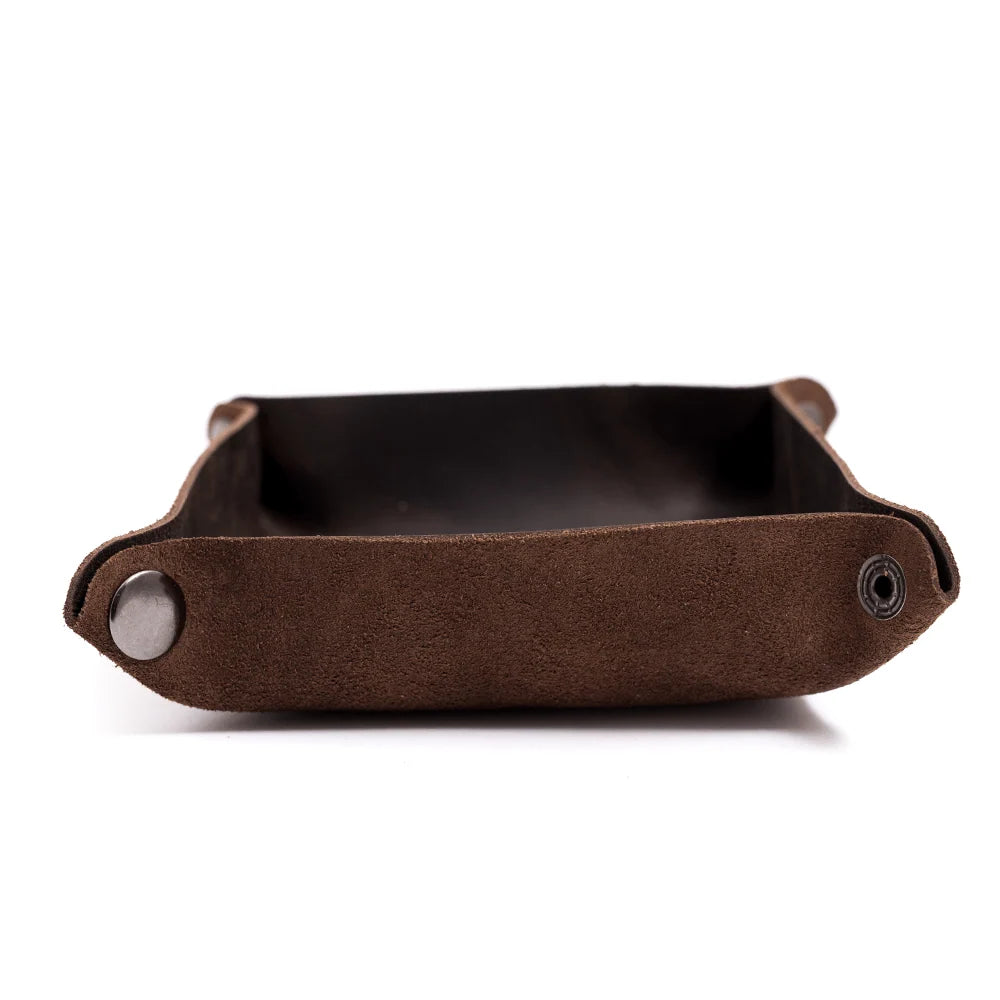 Full-Grain Leather Valet Tray