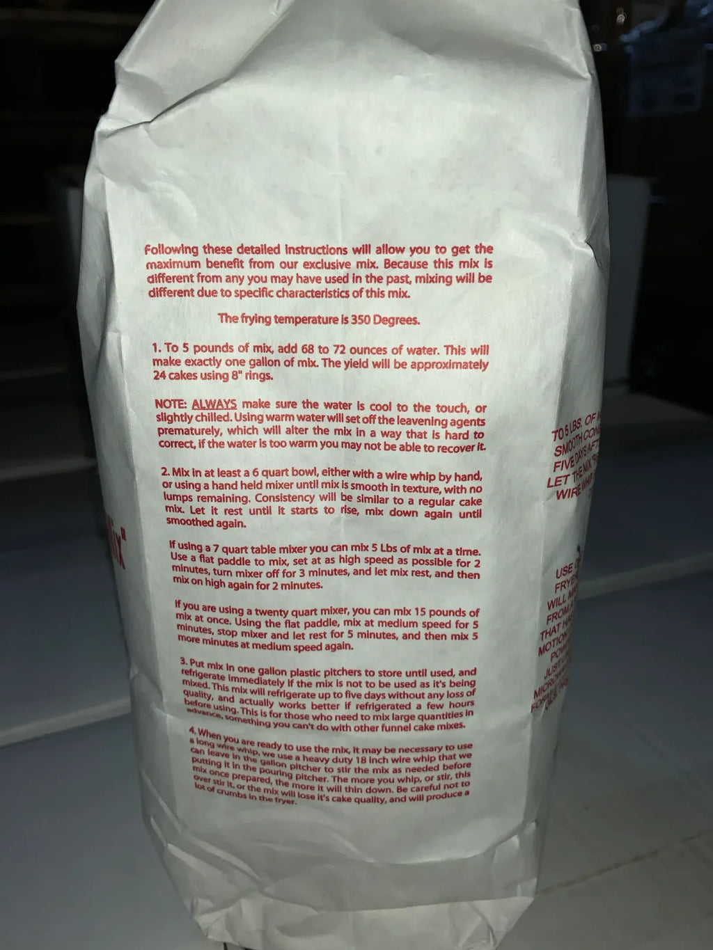 Funnel Cake Mix