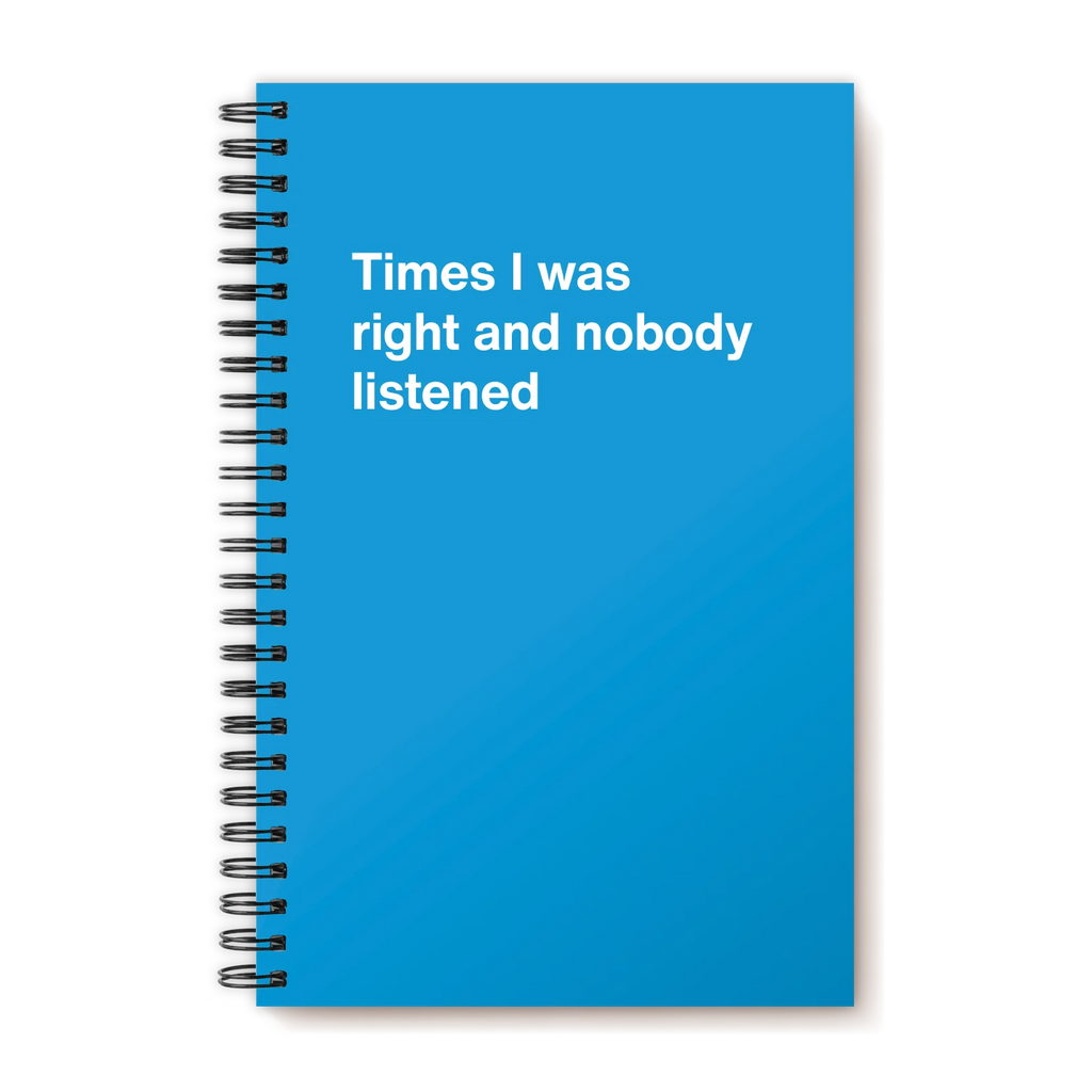 Funny Notebook