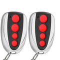 Garage Door Remote Twin Pack for SD800 and SD1200 Openers, Compact Keyring Design for Everyday Access
