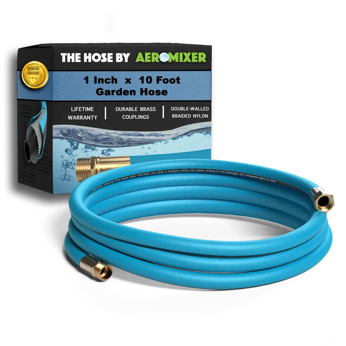 Garden Hose for Feeding and Watering, 1 Inch or 3/4 Inch Diameter in 5 to 150 Foot Lengths