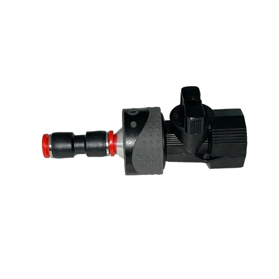 Garden Hose Quick Connect Couplers with Shutoff Valve for 5/16-Inch Pole Tubing and Hose Reel Connections