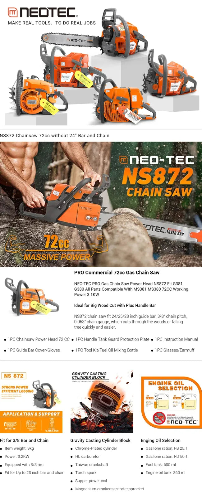 Gas Chainsaw