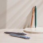 Gel Ink Pens for Journaling with Smooth Black Ink, Comfortable Metal Grip and 0.38 mm or 0.5 mm Points