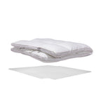 Gel Microfiber Mattress Topper with a 300 Thread Count Cotton Shell and Down Alternative Softness