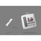Gel Microfiber Mattress Topper with a 300 Thread Count Cotton Shell and Down Alternative Softness