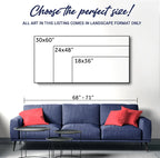 Geometric Canvas Wall Art in a Premium Gallery Wrap, Featuring a 3D-Like Design and Ready to Hang