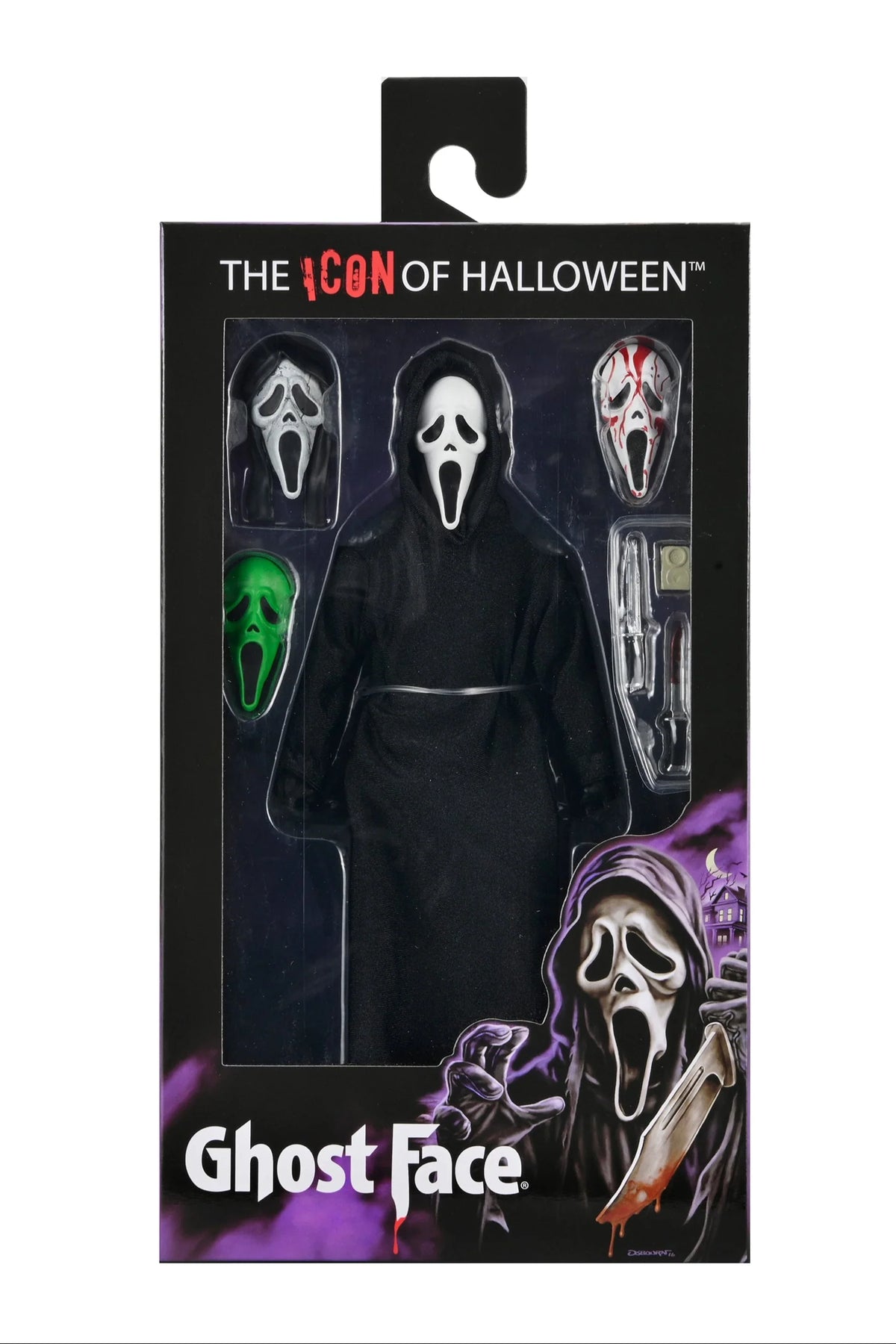 Ghost Face 8-Inch Clothed Action Figure