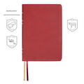 Giant Print Reference Bible in Faux Leather for Scripture Study, Featuring 13-P — Non-Indexed / Burgundy / Indexed / Burgundy
