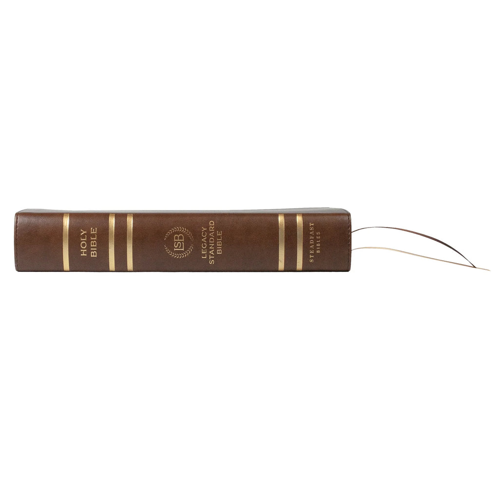 Giant Print Reference Bible in Faux Leather for Scripture Study, Featuring 13-Point Scripture Text