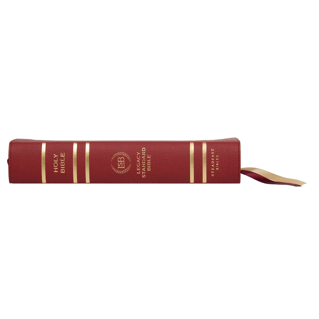 Giant Print Reference Bible in Faux Leather for Scripture Study, Featuring 13-Point Scripture Text