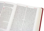 Giant Print Reference Bible in Faux Leather for Scripture Study, Featuring 13-Point Scripture Text