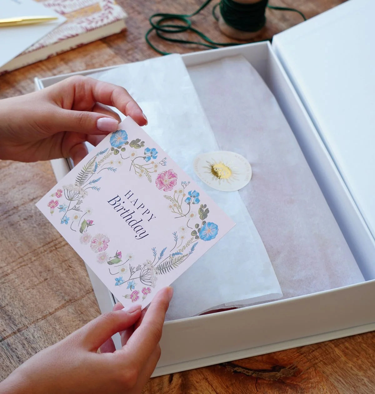 Gift Box in Ivory
