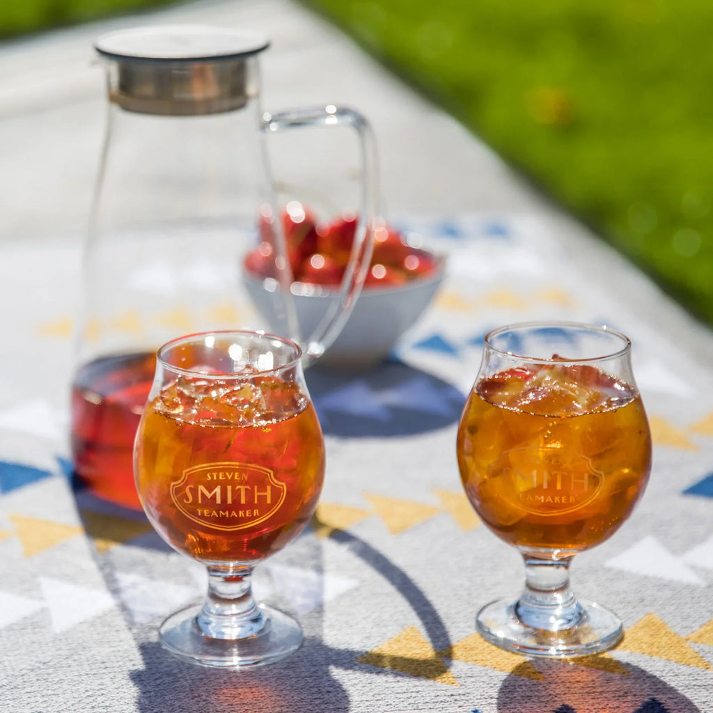 Ginger Peach Iced Tea