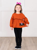 Girls' Spider Halloween Outfit