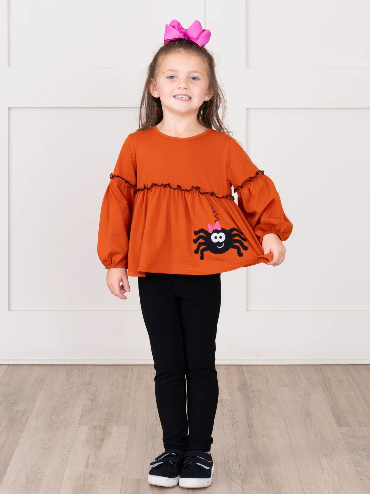 Girls' Spider Halloween Outfit