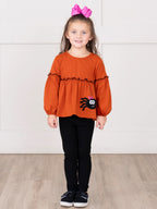 Girls' Spider Halloween Outfit