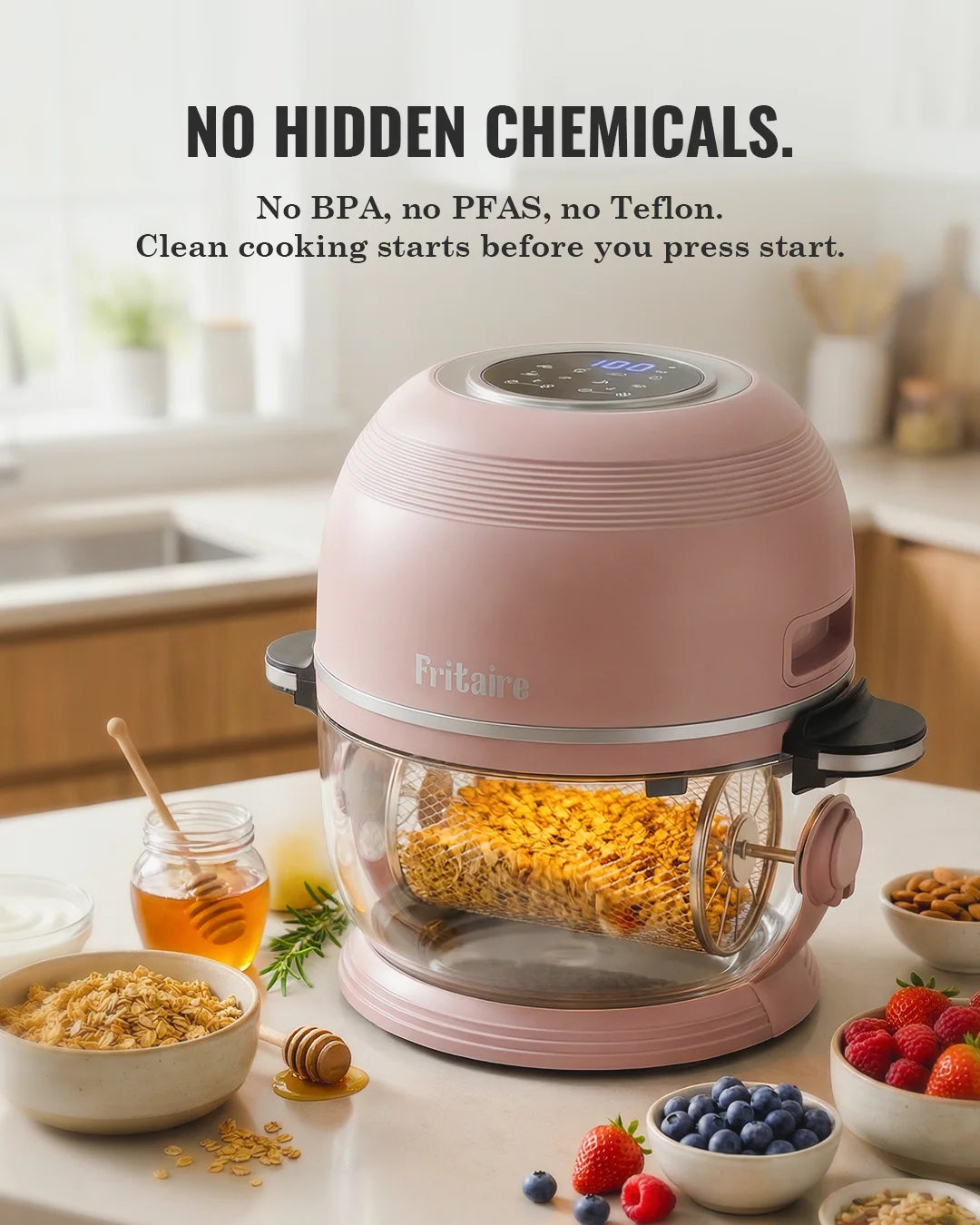 Glass Air Fryer