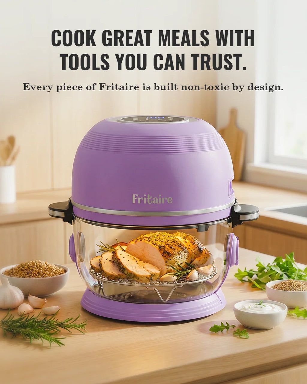 Glass Air Fryer