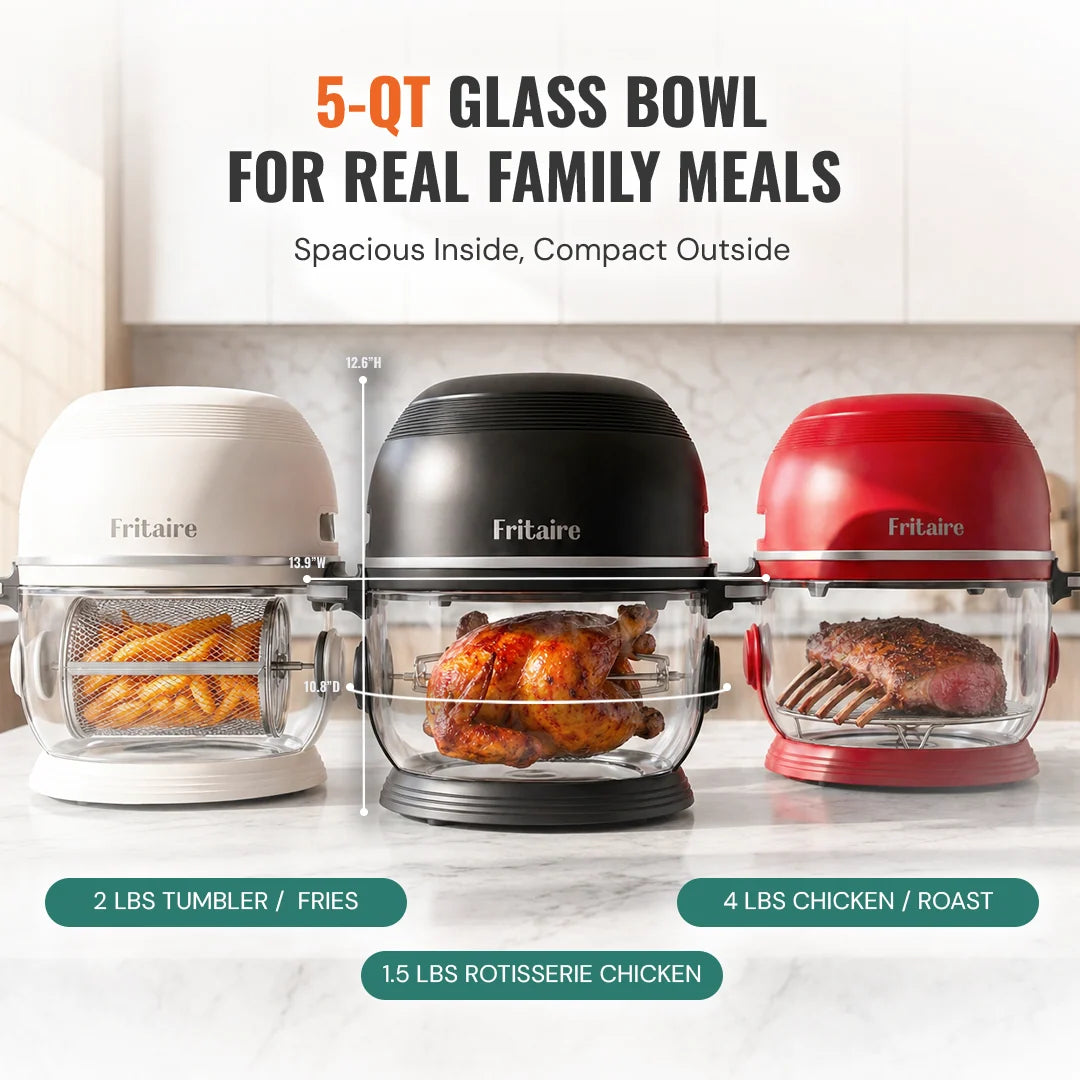 Glass Air Fryer