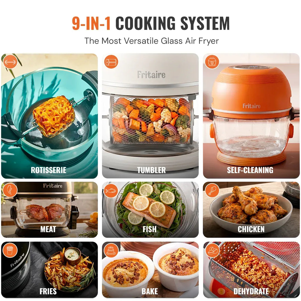 Glass Air Fryer