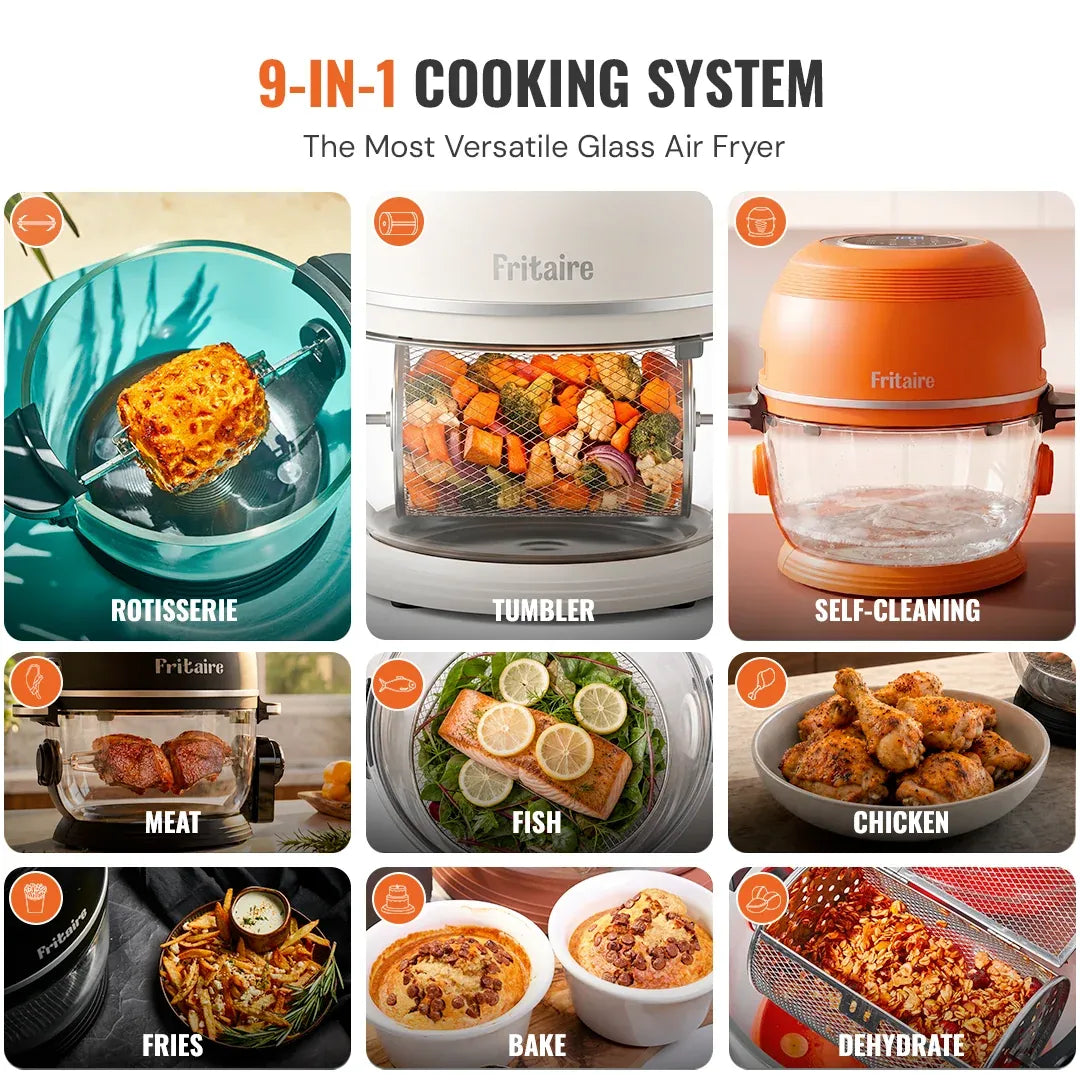 Glass Air Fryer