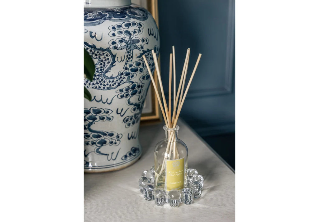 Glass Bubble Candle Dish