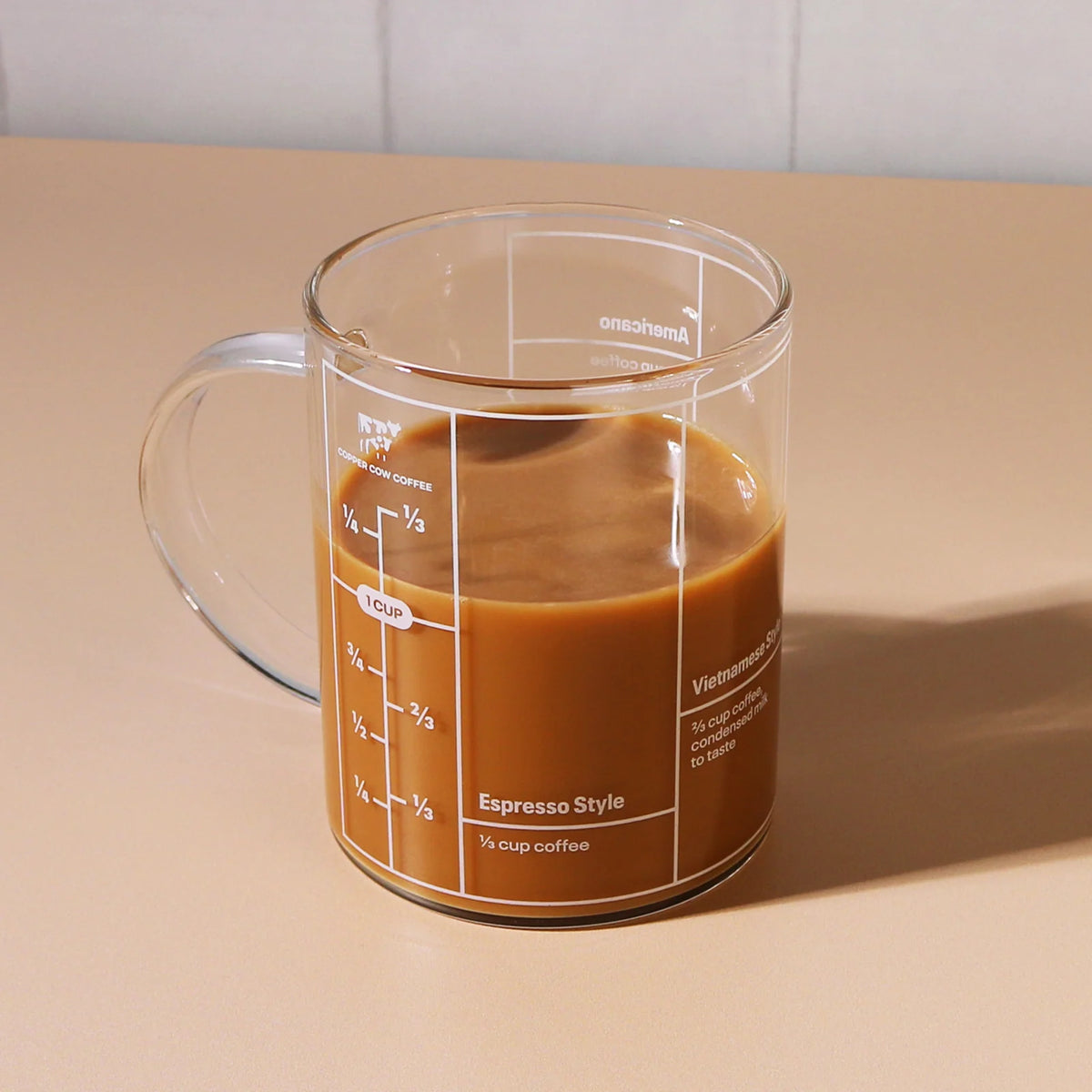 Glass Coffee Mug