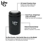 Glass Herb Jar