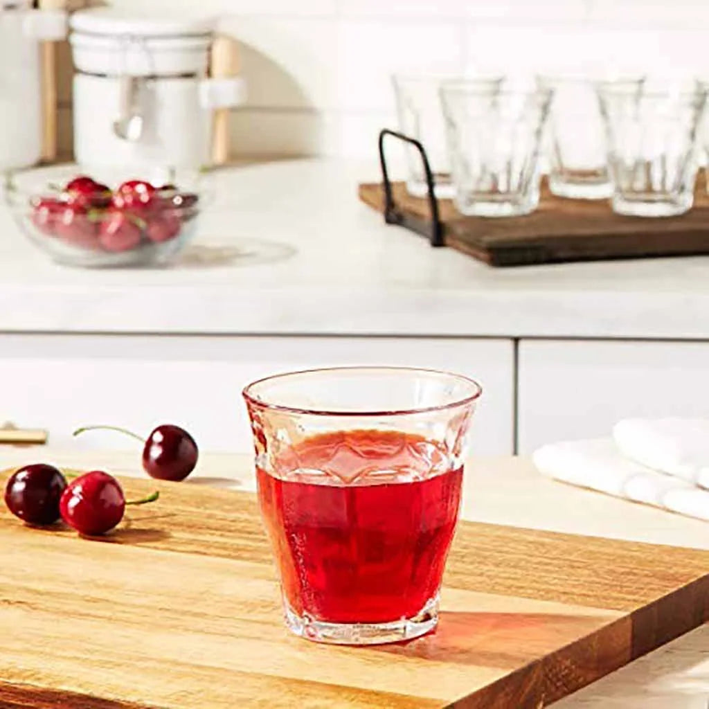 Glass Tumbler Set with Five Size, Tempered Everyday Drinkware for Coffee, Juice, Wine and More