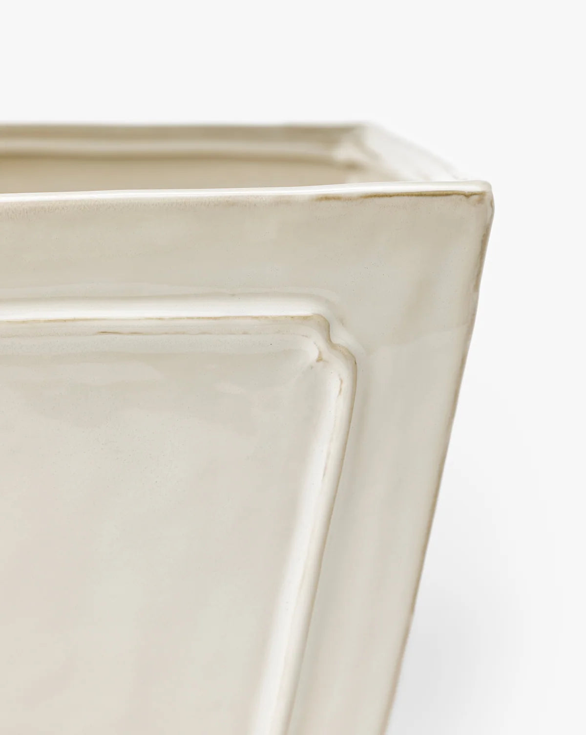 Glazed Stoneware Planter