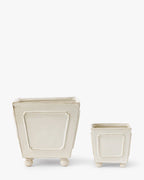 Glazed Stoneware Planter