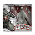 Godzilla 1989 Greyscale Comic Book Action Figure with 19-Point Articulation, Two Heads and Interchangeable Claws