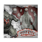Godzilla 1989 Greyscale Comic Book Action Figure with 19-Point Articulation, Two Heads and Interchangeable Claws