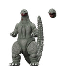 Godzilla 1989 Greyscale Comic Book Action Figure with 19-Point Articulation, Two Heads and Interchangeable Claws