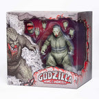 Godzilla 1989 Greyscale Comic Book Action Figure with 19-Point Articulation, Two Heads and Interchangeable Claws