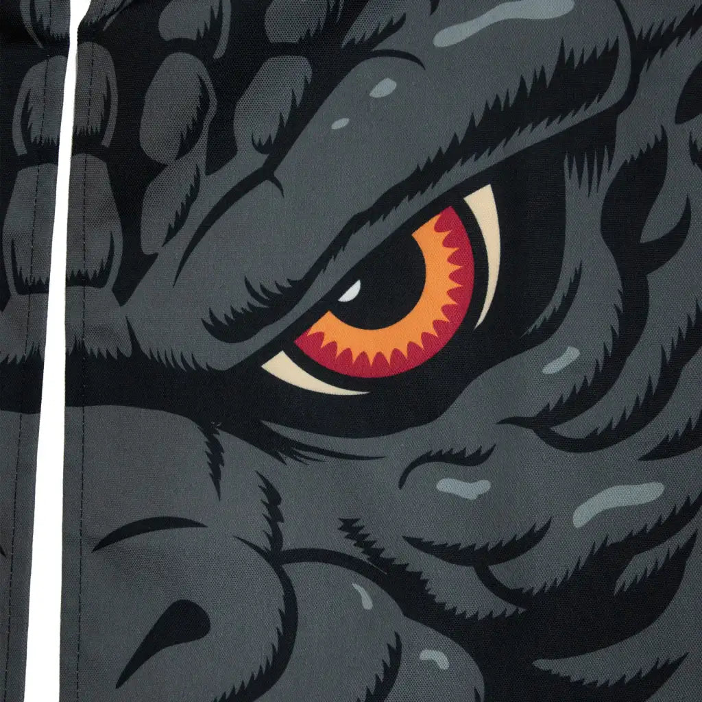 Godzilla Noren Door Curtain, 33.5 x 60 Inch Fabric Panel with Top Rod Loop for Room Decor · Officially licensed Godzilla d