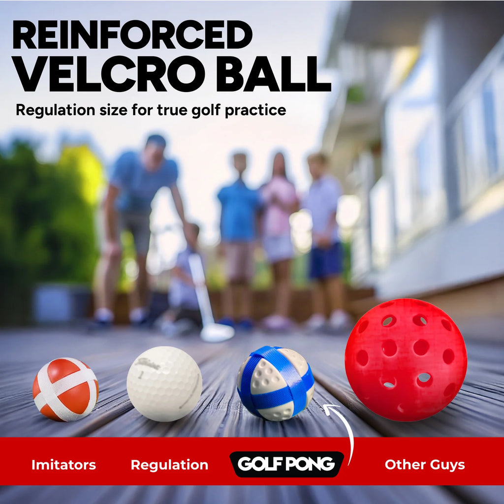 Golf Chipping Party Game for Solo Challenges and Head-to-Head Competition, Suitable for All Skill Levels