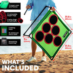 Golf Chipping Party Game for Solo Challenges and Head-to-Head Competition, Suitable for All Skill Levels