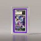 Graded Card Display Case in Crystal Acrylic, Featuring a Two-Piece Design and Neodymium Magnetic Closure